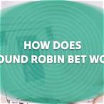 what is a round robin bet bovada